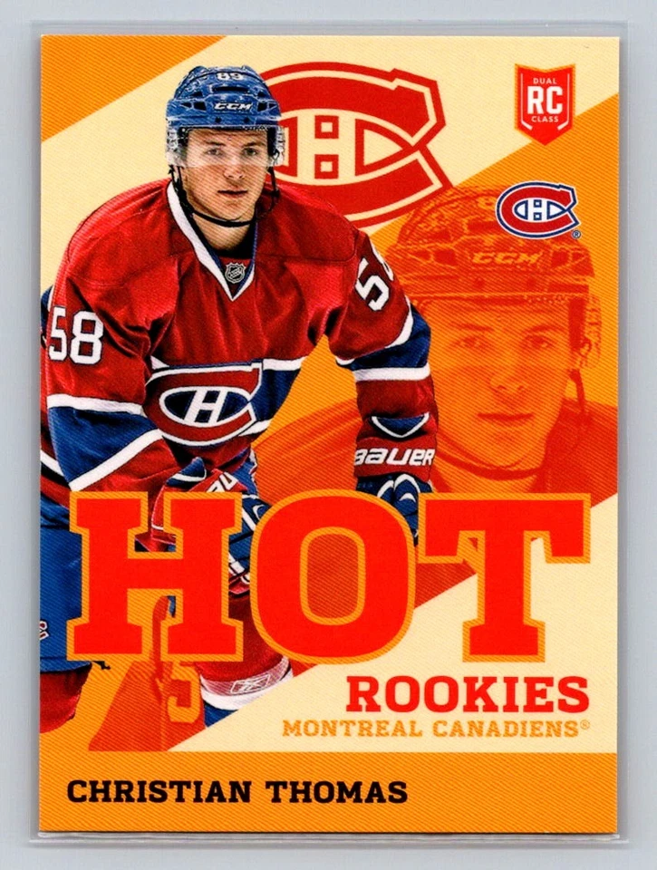 2013 Panini Toronto Expo #HK10 Christian Thomas RC Montreal Canadiens - Image 1 of 2