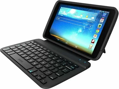 NEW ZAGG Ultra-thin Keys Folio Case Bluetooth Keyboard for LG GPAD 8.3 LTE Black - Image 1 of 4