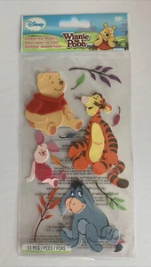 Disney EKSuccess Winnie The Pooh & Pals Piglet Tiger Eeyore Scrapbook Stickers - Picture 1 of 4