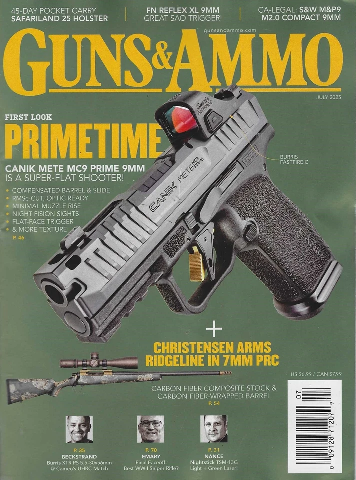 Guns & Ammo July 2025  Primetime - Image 1 of 1
