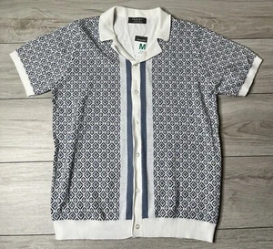 Primark Mens Knit Short Sleeve Shirt Size M - Picture 1 of 5