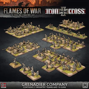 Flames of War Mid War German Iron Cross Grenadier Company Army Deal (GEAB23) - Picture 1 of 2