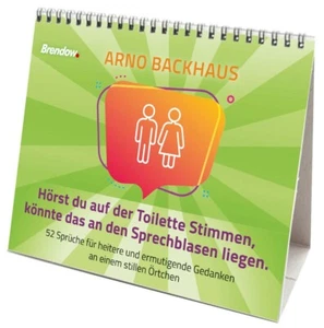 Arno Backhaus-Hörst du auf der Toilette Stimmen ... (Aufstellbuch) - Picture 1 of 5
