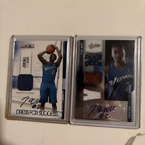 (2) John Wall RPA’s (Rookie) R&S Dress for Success /25 & Absolute Materials /499 - Picture 1 of 6