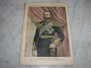 *** Petit Journal n° 607 - 06/07/1902  Prince de Galles - Picture 1 of 2