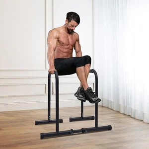 Portable Calisthenics Dip Station Single & Double Bars Body Equipment for Home - Picture 1 of 9