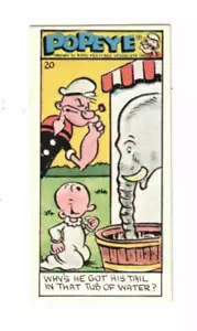 Primrose Confectionery 4th Series Card No.20 Popeye - Bild 1 von 2