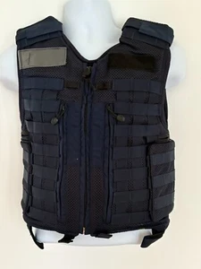 Taktische Weste SAFARILAND IOEV Gen III Mesh Front Open Armor Carrier L Navy Molle - Bild 1 von 15