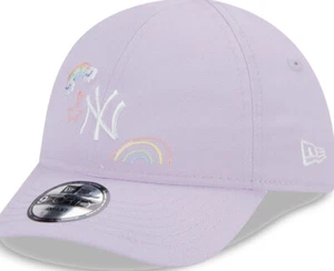 New Era New York Yankees Starry Purple 9Forty Infant Elasticback Baby Cap - Picture 1 of 1