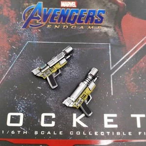 1/6 Rocket Figure Weapon Pistols Hot Toys Avengers Endgame HT MMS548 Accessories - Picture 1 of 2