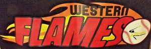 WESTERN FLAMES SOFTBALL WA OFFICIAL NO 32 TANK TOP LIKE NEW WITH TAG SIZE 12 - Picture 1 of 5
