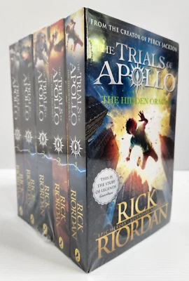 Trials of Apollo, the 5-Book Paperback Set Collection Rick Riordan Novels NEW - image 1 of 4