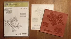 Stampin UP ! Stempel * Frohe Osterbotschaft * 4 Gummi Stempel * NEU !!! - Bild 1 von 5