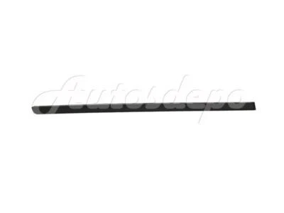PARA BMW E38 740iL 750iL 1995-2001 moldura puerta trasera derecha negra/cromo Foto 1 de 4