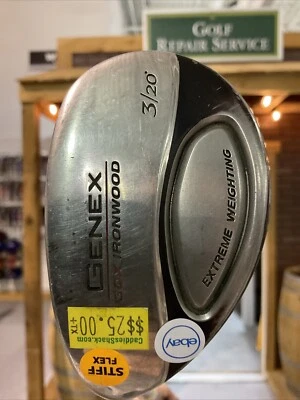 Preowned Nickent Golf Genex 3DX Ironwood 20° 3 Hybrid Stiff Flex Graphite LEFTY - Image 1 of 4