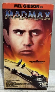 Mad Max Madmax VHS 1988 Vestron Video Mel Gibson Rare Release Action Movie Film - Picture 1 of 5