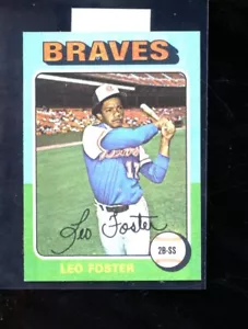 1975 TOPPS MINI #418 LEO FOSTER BRAVES NM/MT E024409 - Picture 1 of 1