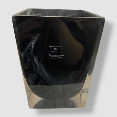 Cesta de basura Kassetex Ducale de mármol negro Foto 1 de 4