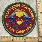 Celebrating Discoveries Gs Girl Scouts Day Camp 1992 Patch Vintage Rare