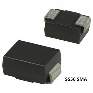 100PCS SS56 SMA SCHOTTKY DIODE 5A 60V DIODE DO214AC - Picture 1 of 1
