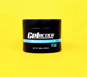 Gelactica Gel 16.oz Hair Gel Organic Ingredients Water Base Strong  Hold - Picture 1 of 2