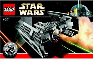 LEGO STAR WARS DARTH VADER'S TIE FIGHTER SET# 8017 RARE 100% COMPLETE GUARANTEE - Picture 1 of 13