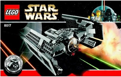 LEGO STAR WARS DARTH VADER'S TIE FIGHTER SET# 8017 RARE 100% COMPLETE GUARANTEE - Image 1 of 4