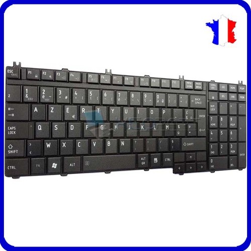 Clavier AZERTY Français Neuf Pour Toshiba Satellite Pro L650-189 - Noir