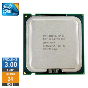 Processeur Intel Core 2 Duo E8400 3GHz SLB9J LGA775 6Mo - Photo 1/1