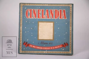 1940's Cinelandia Complete Spanish Trading Card Album - Cinema Stars - 135 Cards - Picture 1 of 11