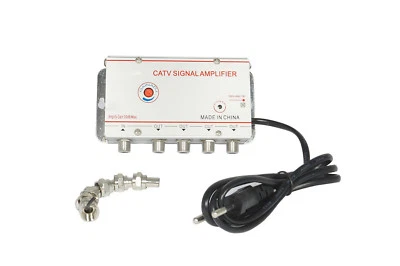 Amplificatore Segnale Antenna Sdoppiatore 4 Uscite Per TV Digitale Terrestre - Immagine 1 di 3