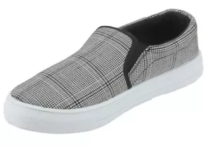 Tenis de moda para mujer Qupid Reba-58B de tela punta redonda plataforma superior baja - Imagen 1 de 14