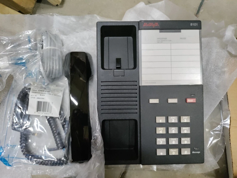 Avaya Definity 8101 Analog Phone (Black) refurb - Image 1 of 1