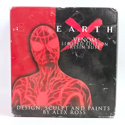 Busto de resina edição limitada 2001 Earth X Venom por Alex Ross - Novo na caixa - Imagem 1 de 4