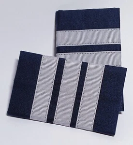 First officer Pilot Epaulets 3 Bars White (NEW) - Picture 1 of 4