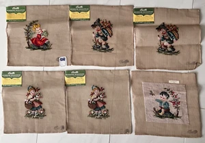 Bucilla Ever-Match Wandteppich Nadelspitze Canvas Stuhl Kissen Vintage NEU Menge 6 - Bild 1 von 18