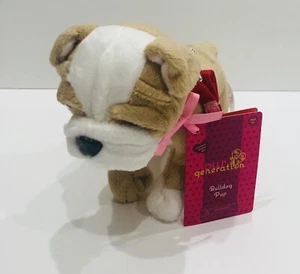 Our Generation 6 inch Bulldog Plush Pup Dog - Picture 1 of 7