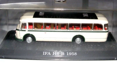 IFA H6 B  Bus DDR 1958  1:72 Plastik Metall Modellauto - Bild 1 von 4
