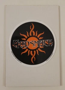 GODSMACK Vintage 2000 Brand Imports VENDING MACHINE STICKER CARD + SLEEVE Metal - Picture 1 of 3