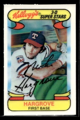 1978 Kellogg's #56 Mike Hargrove VG/G - Image 1 of 2