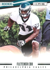 ROOKIES-&-STARS Fletcher Cox RC EAGLES Mississippi St BULLDOGS - Picture 1 of 1