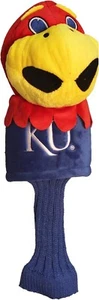 Cubierta de cabeza de conductor de golf Kansas Jayhawks mascota nueva - Imagen 1 de 1