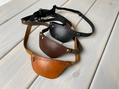 Leather Eye Patch, Eye Patch, Man Eye Patch, Woman Eye Patch - Image 1 of 4