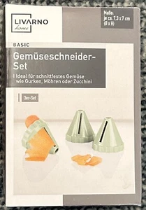 LIVARNO Gemüseschneider-Set, 1 x benutzt - Bild 1 von 3