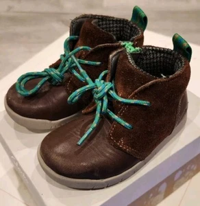 Clarks First Shoes Boys Toddler Boots, Size 5US - Picture 1 of 8