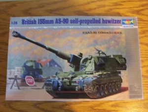 Trumpeter 1/35 scale British 155mm AS-90 SPG. modellbausatz. [unberührt] - Bild 1 von 1