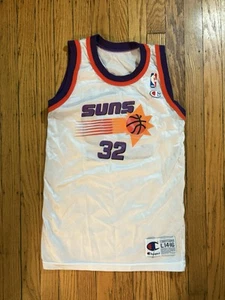 Vintage Champion NBA Phoenix Suns Jason Kidd Jersey Size Youth L (14/16) READ - Picture 1 of 9