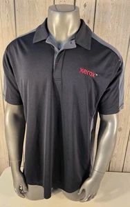 Camisa Polo Ogio Para Hombres 2XL Logo Xerox Negra Gris Golf Elastizada  - Imagen 1 de 9