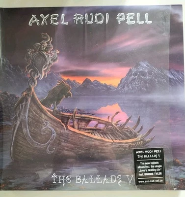 AXEL RUDI PELL THE BALLADS V 2LP GATEFOLD PURPLE MARBLE VINYL +  CD 2017 - Image 1 of 4