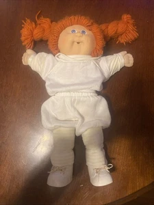 vintage cabbage patch kids doll 1978 1982 Red Hair With A Sweatsuit And Shoes - Picture 1 of 10